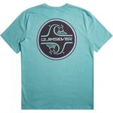 Quiksilver Herr T-shirts & Linnen Quiksilver Core Bubble T-shirt - Brittany Blue