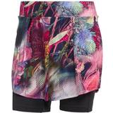Multifärgade Kjolar adidas Melbourne Tennis Skirt - Multicolor/Black