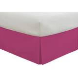 Rosa Sängkappor Luxury Hotel Classic Tailored Drop Bed Skirt Valance Sheet Pink