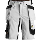 Snickers Arbetskläder & Utrustning Snickers 6147 AllroundWork Shorts stretch, dam, vit/svart