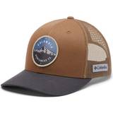 Columbia Unisex Mesh Snap Back Hat - Delta/Shark/Mt Hood Cicle Patch