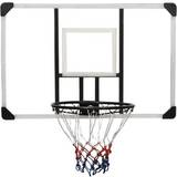 Basketkorgar vidaXL Basketball Backboard Transparent 106x69x3cm