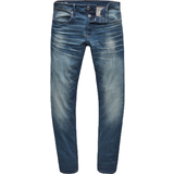 G-Star 3301 Regular Straight Jeans - Worker Blue Faded
