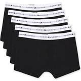 Tommy Hilfiger Stretch Kläder Tommy Hilfiger Essential Repeat Logo Trunks 5-pack - Black