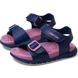 Geox Girls Fusbetto Sandal, Navy, Younger
