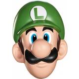 Grön Maskerad Heltäckande masker Disguise SUPER MARIO 13384 – Luigi mask för vuxna, grön, en