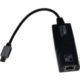 EXSYS Nätverkskort EXSYS EX-1318 Netzwerkadapter USB 3,1 Gen 1 Gigabit Ethernet EX-1318
