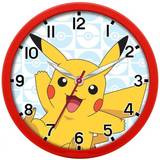 Klockor Accutime Pikachu Red/Yellow Väggklocka 25cm