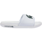 Lacoste Dam Tofflor & Sandaler Lacoste Croco Dualiste Logo - White/Dark Green