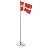 Rosendahl Table Flag Danish Dekoration