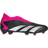 Adidas Syntetisk Fotbollsskor adidas Predator Accuracy.3 Laceless Firm Ground - Core Black/Cloud White/Team Shock Pink 2