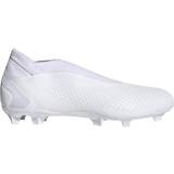 Adidas 47 ⅓ - Unisex Fotbollsskor adidas Predator Accuracy.3 Laceless Firm Ground - Cloud White/Core Black