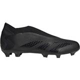 Adidas Hårt underlag (FG) Fotbollsskor adidas Predator Accuracy.3 Laceless Firm Ground - Core Black/Cloud White