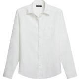 J.Lindeberg Skjortor J.Lindeberg Clean Linen Slim Shirt - White