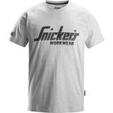 Snickers Överdelar Snickers 2590 Logo T-shirt - Light Grey