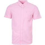 FARAH Men's Drayton Short Sleeve Shirt - Coral