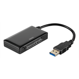 3.0 - Kabeladaptrar Kablar Deltaco USB A - SATA 3.0 M-F Adapter
