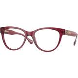 Versace Transparent Glasögon & Läsglasögon Versace VE3304 5357 Red L