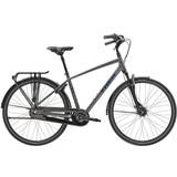 Gråa Standardcyklar Trek District 2 Equipped With Shimano Nexus 7v Lithium City Bike 2022 -Gray Herrcykel