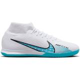 Nike Zoom Mercurial Superfly 9 Academy IC - White/Pink Blast/Baltic Blue