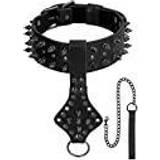 Husdjur Ouch! Skulls & Bones - Deluxe Neck Chain with Spikes