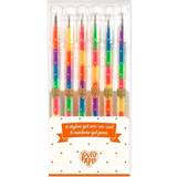 Djeco Hobbymaterial Djeco 6 Rainbow Gel Pens