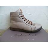 Andrea Conti boots shoes leather beige 0348841