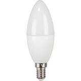 Led glödlampor e14 Xavax LED-Lampe E14, 470lm ersetzt 40W, Kerzenlampe, warmweiß EEK: F