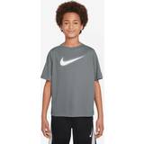 Barnkläder Nike DriFIT Multi Boys' Tennis Shirt, Charcoal, Top