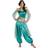 Guld - Sagofigurer Dräkter & Kläder Disguise Aladdin animated women's jasmine prestige costume