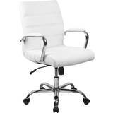 Guld Kontorsstolar Flash Furniture Whitney Mid-Back Modern Executive Office Chair
