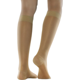 Mabs Nylon Knee Stocking - Sand