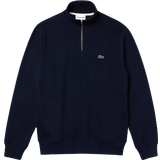 Lacoste Herr - Sweatshirts Tröjor Lacoste Men's Zippered Stand-Up Collar Sweatshirt - Navy Blue