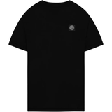Stone Island Svarta Överdelar Stone Island Patch Logo T-shirt - Black