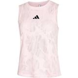 Dam - Rosa Linnen adidas Melbourne Tennis Match Tank Top - Clear Pink