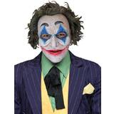 Clowner - Grön Masker Ghoulish Productions Clown Crazy Jack Mask Blue/Brown/Green