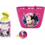 Disney - Rosa Förvaringslådor Disney Minnie Bin + Burk + Kombinationsdörrklocka