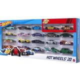 Mattel Plastleksaker Leksaksfordon Mattel Hot Wheels Cars 20pack