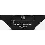 Dolce & Gabbana Svarta Midjeväskor Dolce & Gabbana Logo Nylon Beltbag Black UNI