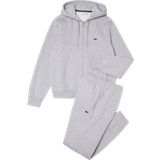 Lacoste Men's Hooded Tracksuit - Heather Grey