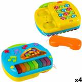 Playgo Leksakspianon Playgo Interaktivt til Baby 2-i-1 19,5 x 8,5 x 20 cm 4 enheder