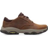 Skechers 35 - Herr Sneakers Skechers Men's Relaxed Fit: Craster Fenzo Shoes Brown Leather/Textile