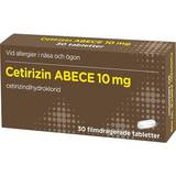 Cetirizine ABECE 10mg 30 st Tablett