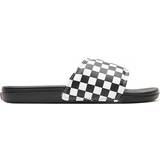 Tyg Slides Vans Checkerboard La Costa - True White/Black