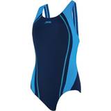 Zoggs Eaton Flyback Swimsuit Navy/blue