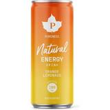 Pureness Natural Energy Drink, Orange Lemonade, 24-pack