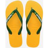 Dam - Gula Tofflor & Sandaler Havaianas Flip Flops Brasil Logo