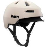 Bern Cykeltillbehör Bern Bike Helmets Brentwood 2.0 Matte Sand in Wood Beige