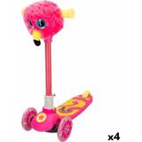 Sparkcyklar Skooter K3yriders Flamingo Rosa 4 antal