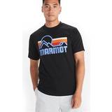 Marmot Herr T-shirts & Linnen Marmot Men's Coastal Tee Short Sleeve, Black